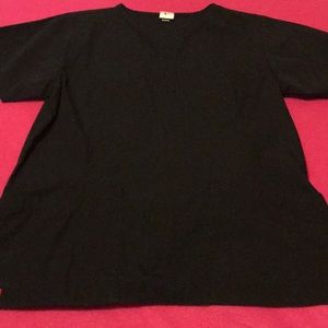 *CLEARANCE* Dickies black medium scrub top